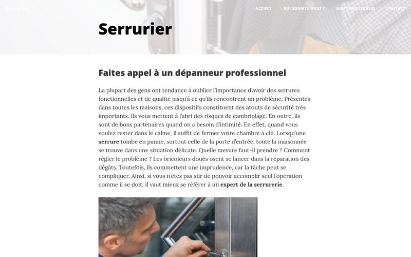 Comment trouver un bon serrurier ?